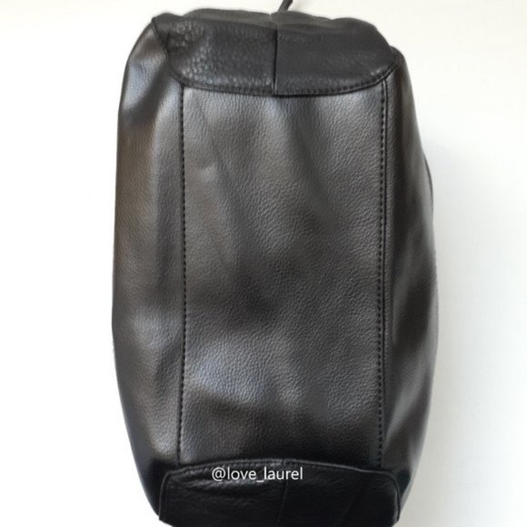 The Sak Iris Black Pebbled Leather Tote Bag - Picture 6 of 16